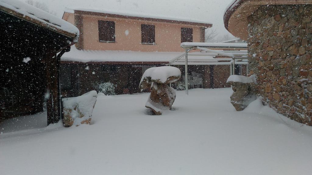 Hotel Il Nido Dell'Aquila Villanova Strisaili Exterior photo